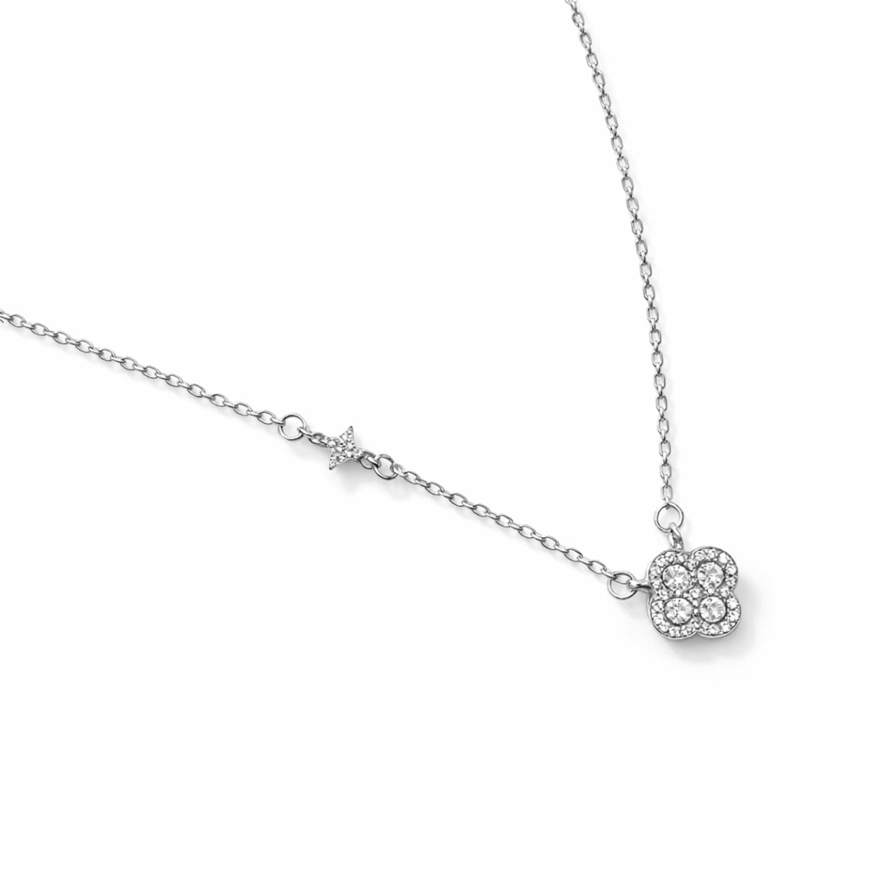 【AR021】  clover Necklace