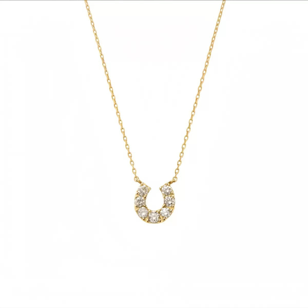 【AR024】S925  horse shoe Necklace | ホースシュー ネックレス (シルバー925)