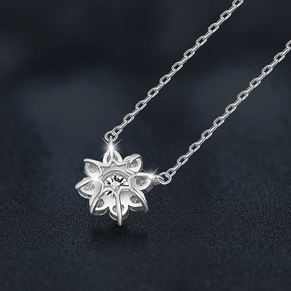 【AR023】S925 Moissanite octagram Necklace | オクタグラム ネックレス (シルバー925 / モアサナイト)